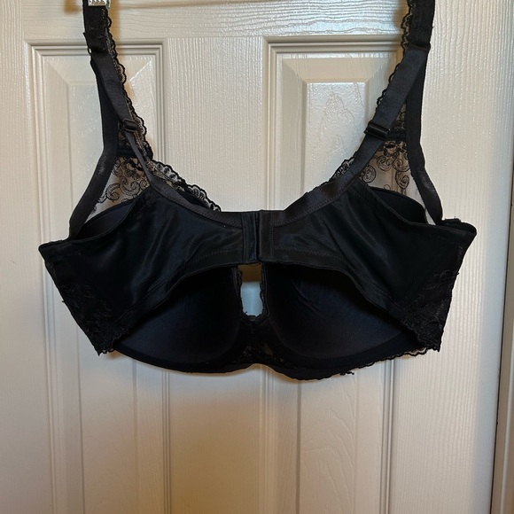 Ambrielle black lace bra 40DDD - Picture 2 of 4
